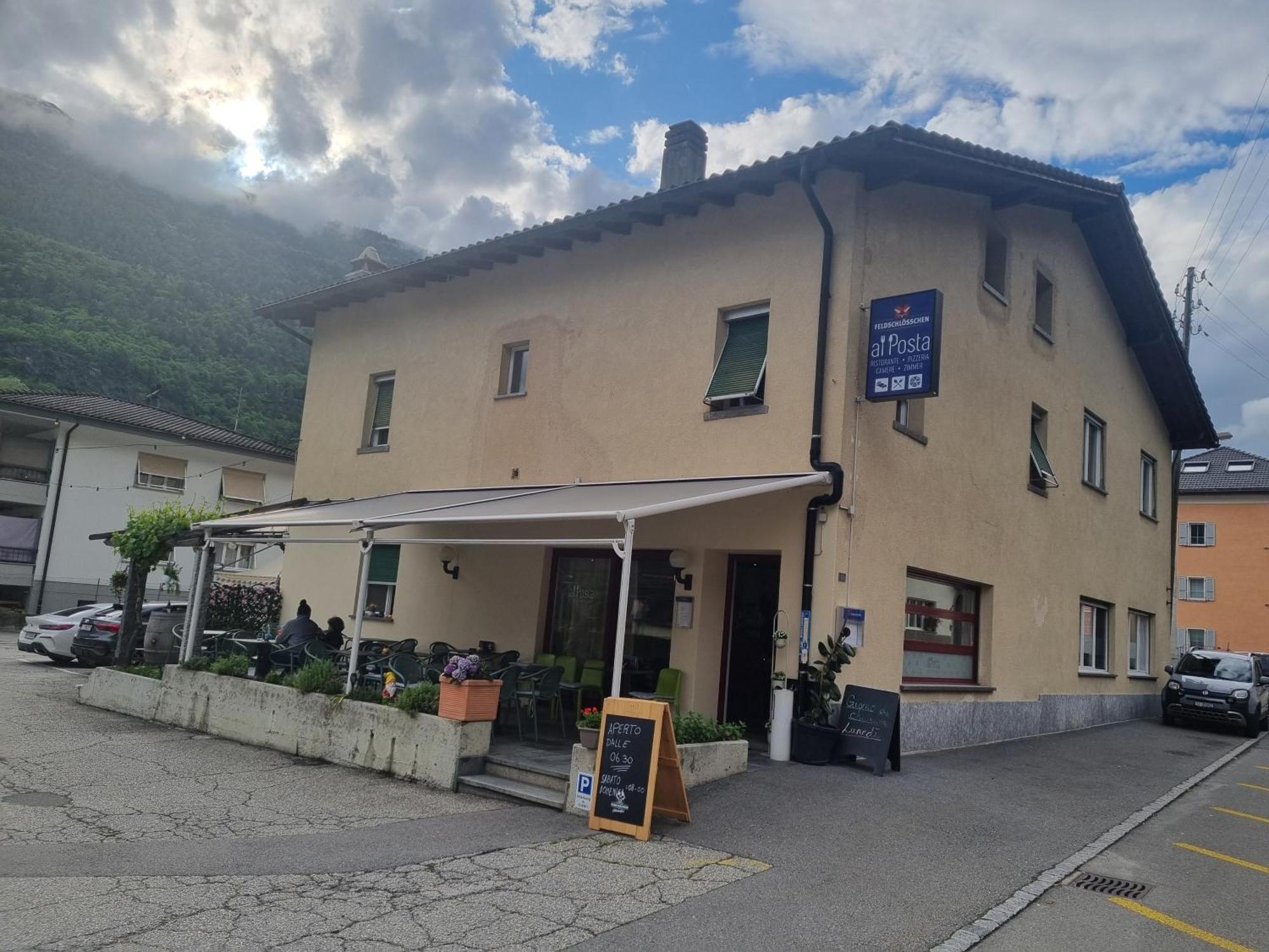 Hotel Ristorante Pizzeria Al Posta, Con Alogio Malvaglia Exterior foto